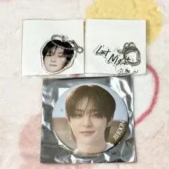 treasure ジフン 顔アクキー 缶バッジ LAST NIGHT セット