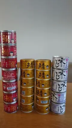 kaz様専用　缶詰セット（味噌煮・醤油煮）　アイコなど　24缶