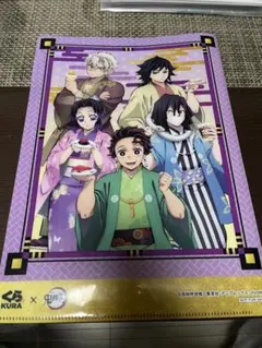 鬼滅の刃 クリアファイル　くら寿司　胡蝶しのぶ