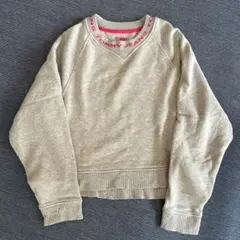 TOMMY JEANS グレー Uネック トレーナー