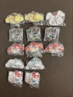 サンリオキャラクターズパッケージチャーム チョコボーロ　キティ　シナモン　プリン
