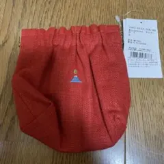 中川政七商店 富士山日の丸 ギャザーポーチ 赤のサムネイル