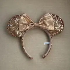 ディズニー ミニー カチューシャ スパンコール