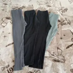 ユニクロ　パンツ　レギンス　レギパン　4本セット　110