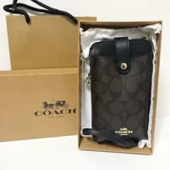 COACH スマホショルダーバッグ