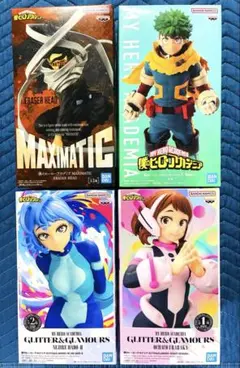 【新品未開封】僕のヒーローアカデミア 最新フィギュア 4種セット