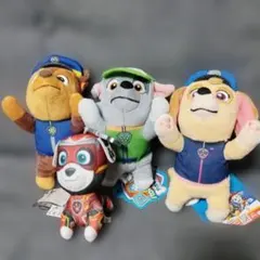 パウ・パトロール ぬいぐるみ 4体セット