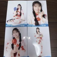 STU48 迫姫華 生写真 4種コンプ 2026.7