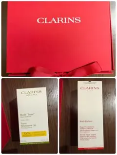 新品未使用CLARINS ギフトセット（ボディパートナー&トニックオイル）のサムネイル