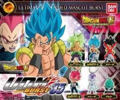 ドラゴンボール超 アルティメットディフォルメマスコットバースト35　5種のサムネイル