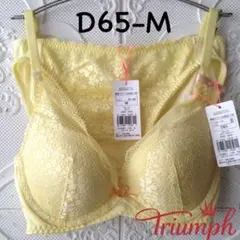 トリンプ アモスタイル　夢みるブラ　DeepVブラジャーショーツセットD65