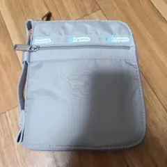 LeSportsac　レスポートサック エコバッグ　トートバッグ グレー