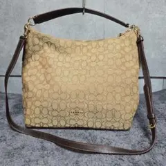 COACH コーチ シグネチャー ショルダー 2Way