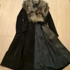 『新品未使用』アナップリアルファー＆カーフスェーロングコートレディース17（4L