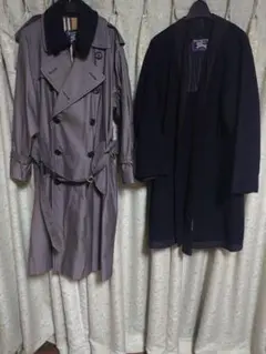 レア80’s 英国製 BURBERRYS トレンチコート　trench21一枚袖
