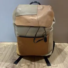 希少!! COACH レザー パッチワーク リュック