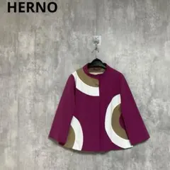 HERNO　 printed jacket mock neck 42のサムネイル