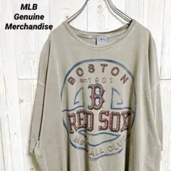 00s MLB オフィシャルライセンス　ボストン・レッドソックス ロゴTシャツ