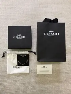 COACH スカルプテッド Cパール スライダーブレスレット