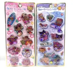 サンリオキャラクターズ ウォーターインシール日焼け キティ ナイトパーティー