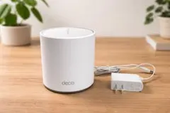 deco X50 1個(箱無) 無線LANルーター ホワイト ACアダプター付き