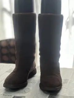 Ferragamo ブラウン ロングブーツ