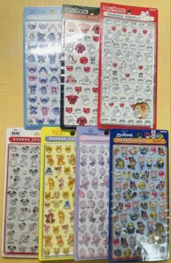 正規品　ボンボンドロップシール　ディズニー　ミニ　7種セット