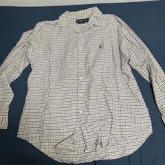 ラルフローレン　長袖シャツ　チェックシャツ