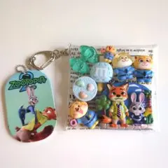 ズートピア キャラクターキーホルダー 10個セット