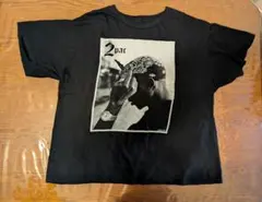 2PACトゥパックフォトTシャツ HIPHOP 2XL