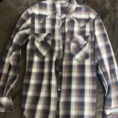 Levi's チェック柄シャツ Lサイズ