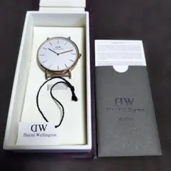 【ジャンク】 Daniel Wellington ダニエルウェリントン 箱無しのサムネイル