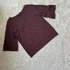 アンタイトル 半袖Tシャツ 2 M 褐色 インナー ワールド 訳あり