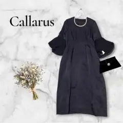 【新品タグ付き】Callarus 喪服 礼服 ワンピース ブラック