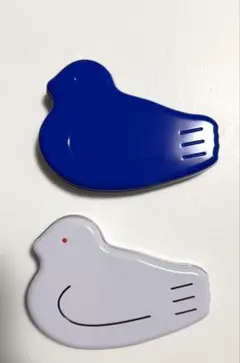 豊島屋　鳩サブレー　130周年鳩の日限定品　空き缶 2個セット