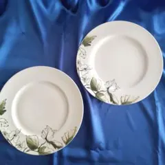 Wedgwood Vera Wang Floral Leaf プレート2枚23 - メルカリ