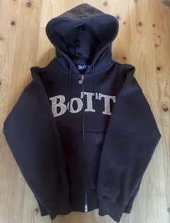 BoTT OG Logo Zip Hoodie ネイビー BoTT / ボット B LOGO ZIP HOODIE（パーカー）｜BOTT（ボット）の