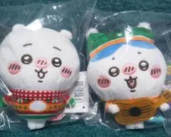 ちいかわ エニマイくじ D賞 ぬいぐるみキーホルダー ちいかわ ハチワレ 2種