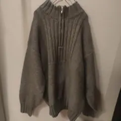 Melan doe antiqua オーバーサイズニット