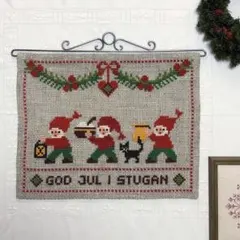 2026年最新】スウェーデンのクロスステッチ クリスマスタペストリーの