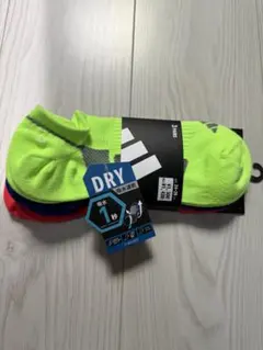 adidas DRY機能ソックス 3足セット24-26cm新品メンズ レディース