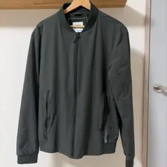 ZARA 撥水加工 MA-1ジャケット ダークグリーン