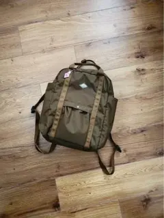 ブラウンナイロンリュック 中型