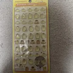 正規品　ポムポムプリン　ボンボンドロップシールミニ