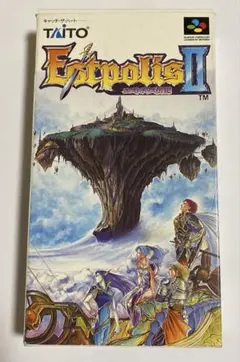 エストポリス伝記2 説明書有り 外箱有り スーパーファミコン 動作確認済