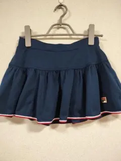 FILA ネイビー フレアスカート