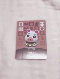 あつまれどうぶつの森 ゆきみ amiiboカード 067
