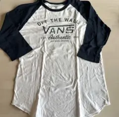 【VANS/ヴァンズ】プリントTシャツ ラグラン 7部袖(SIZE: US M)