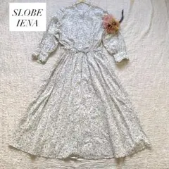 SLOBE IENA スローブイエナ　小花柄　シャツワンピース