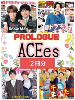 ACEes 月刊TVガイド TVnavi 6月号 切り抜き③